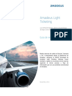 Amadeus Light Ticketing Quick Guide SP 11082016