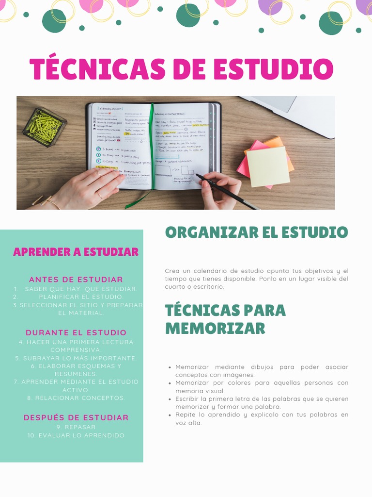 Técnicas de Estudio Efectivas | PDF | Habilidades de estudio | Memoria