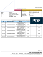 Account statement summary