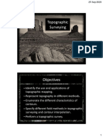 Topographic Surveying: Department of Geodetic Engineering Training Center For Applied Geodesy and Photogrammetry