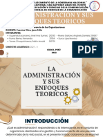 La Administracion y Sus Enfoques Teoricos