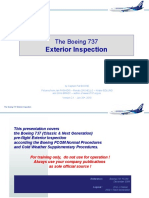 Exterior Inspection: The Boeing 737