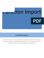 5.Function Import
