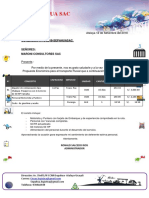 Cotizacion N° 79 Trans Fluvial-Maroni 2018