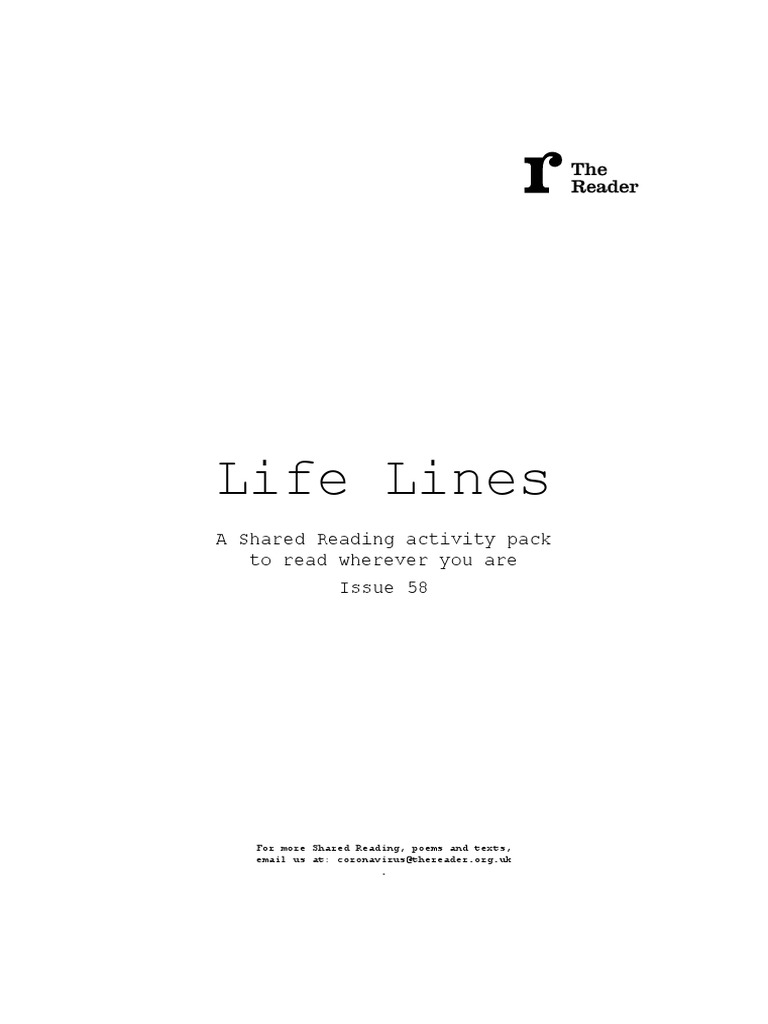 Life Lines Issue 58 PDF Adam Bede