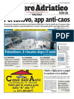 Corriere Adriatico Ancona 6 Giugno 2022