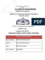 P. E. S. College of Engineering: Affiliated To Dr. Babasaheb Ambedkar Technological University, Lonere