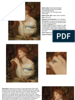 Artist/ Maker: Dante Gabriel Rossetti: Loan Exhibition 1886 (No.857) Guildhall 1892