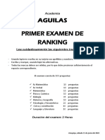 2do Examen ranking Aguilas