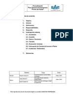 1) GMA-PR-001 Plan General de Emergencia Planta Pellets (Revisión 8.0)