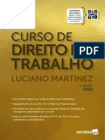 Resumo do Curso de Direito do Trabalho de Luciano Martinez