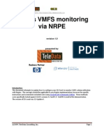 Nagios How to Monitor VMFS on ESX With NRPE