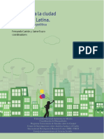 El Derecho A La Ciudad en América Latina