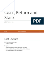 FA21 - Lec05-2021-09-29 - CALL, Return and Stack
