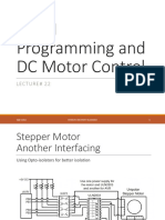 PWM Programming and DC Motor Control: Lecture# 22
