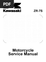 Suzuki SV650, A, XA '17-'19 Service Manual (99500-36240-03E) | PDF