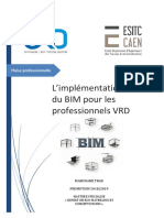 2437 Limplmentation Du Bim Pour Les Professionnels VRD 33