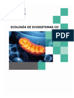 2.3 Ecología de Ecosistemas III