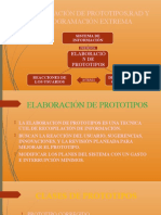 Elaboración de Prototipos, Rad y Programación Extrema