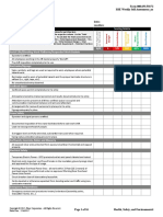 Instructions Scoring Matrix: Form 000.653.F0172 HSE Weekly Self-Assessment - No