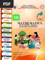 Department of Education: 4 QUARTER - Module 1