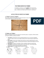 Define The Terms Defects in Timber