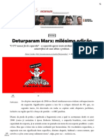 Deturparam Marx - Milésima Edição