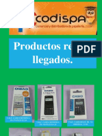 Productos Recien Llegados