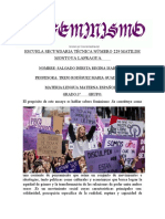 Ensayo Feminismo