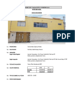 Tasación comercial predio urbano Tacna