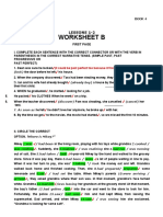 ALE S CORRECTIONS Level 4 Worksheet B - 1-2