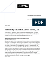 Aaron Salter, JR. Inventions, Patents and Patent Applications - Justia Patents Search
