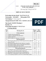 Phiếu Dự Giờ Hk2 (2021-2022) Hạ Anh