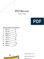 7 - Science - PAT Review
