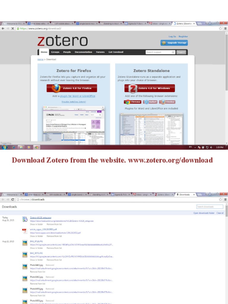 Zotero For Referencing PDF