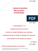 Atividade Avaliativa Mini Projeto