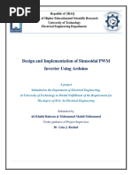 Design and Implementation of Sinusoidal PWM