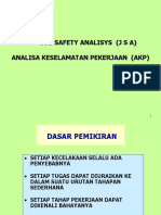 Job Safety Analisys (J S A) Analisa Keselamatan Pekerjaan (Akp)