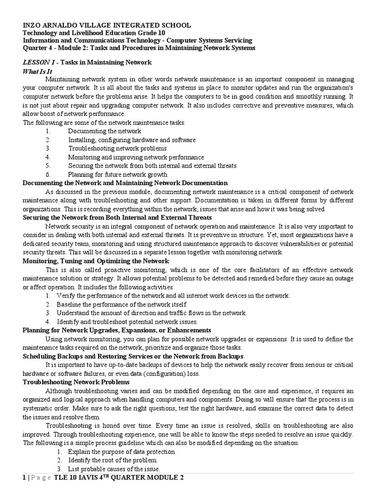 Network Troubleshooting Best Practices | PDF | Computer Network ...