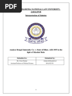 Dharmashasrtra National Law University, Jabalpur Interpretation of Statutes