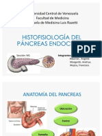 Histofisiologia Del Pancreas Endocrino