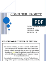 Computer Project: Name - Gaurish Banka Class - 8 Section - B (DB) Roll No - 13