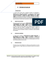 Estudio de Suelos PUENTE VEHICULAR Y MEJORAMIENTO DEL CAMINO VECINAL EN ERAHUAY