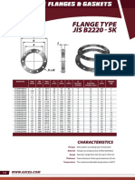 Flange Type JIS B2220 - 5K: Characteristics