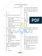 XII - Biology - Ch. 3 Lnheritance and Variation-Level-I, II, III-MCQ