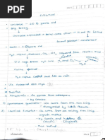 Class 12 Evolution Notes Summary | PDF | Evolution | Natural Selection