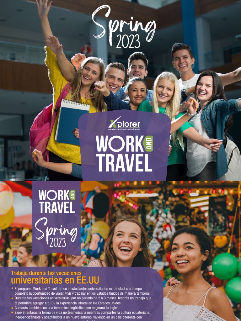 Programa Work and Travel Ecuador 2023 | PDF | Ecuador | Los Estados Unidos