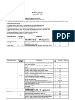 Planificare Calendaristica - Informatica