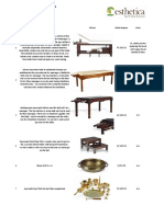 Ayurveda & Oil Massage Tables