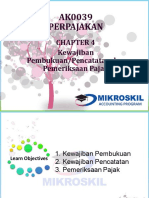 Chapter 4 Kewajiban Pembukuan Atau Pencatatan Dan Pemeriksaan Pajak PDF